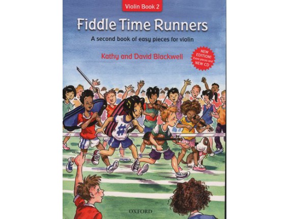 LIBRAIRIE - Fiddle Time Runners - Violin book 2 (avec CD) - K. & D. Blackwell - Ed. Oxford