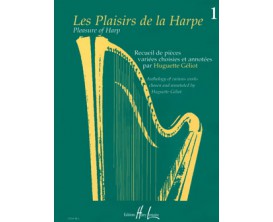 LIBRAIRIE - Les Plaisirs de la Harpe Vol. 1 - Huguette Geliot - Ed. Lemoine
