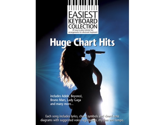 Huge Chart Hits - Easy Keyboard Collecion - Wise Publications