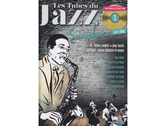 Les Tubes du Jazz pour Saxophone Vol. 1 (Avec CD) - Ed. Carisch