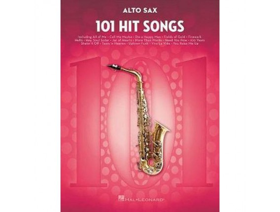 101 Hit Songs Alto Sax - Hal Leonard