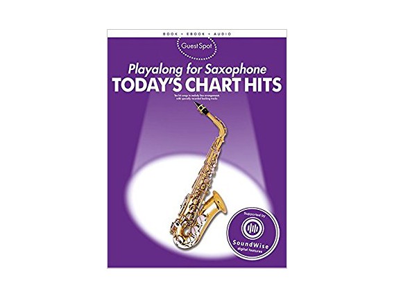 Guest Spot Play Along Today's Chart Hits (Book, Ebook, Audio) - Wise Publications