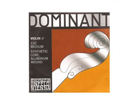 THOMASTIK 132 Dominant - Corde RE medium pour Violon 4/4