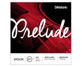 D'ADDARIO J810-4-4M Jeu de Cordes Violon 4/4 Série Prélude - Tension Moyenne