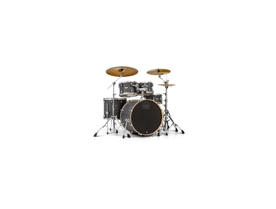 MAPEX MA529SCGW MARS - Kit Batterie 5 fûts GC 22" sans hardware ni cymbales, Smokewood