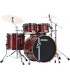 TAMA ML42HLZBNS-CCW - Superstar Hyperdrive Maple, Kit 4PC sans HW ni cymbales, Classic Cherry Wine