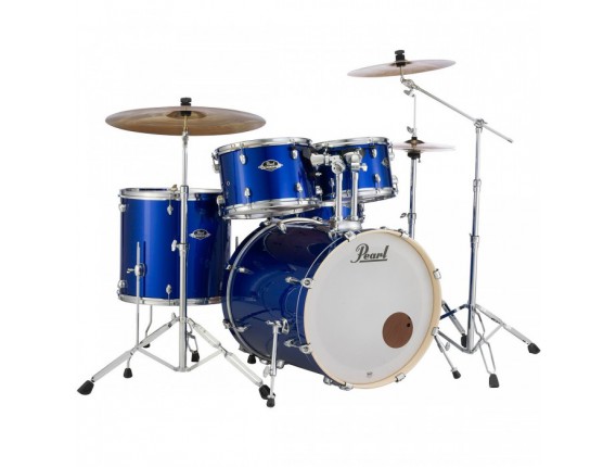 PEARL EXX725SBR/C717 - Export Drum Kit 5 pces avec Hardware et cymbales Sabian SBR - High Voltage Blue