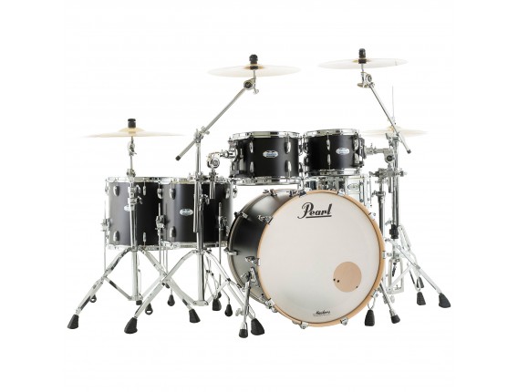 PEARL MCT925XEP/C339 - Master Maple Complete 5 pcs shell pack Matte Kaviar Black