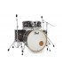 PEARL DMP925S/C262 - Decade Maple Drum Kit 5 pces avec Hardware - Satin Black Burst