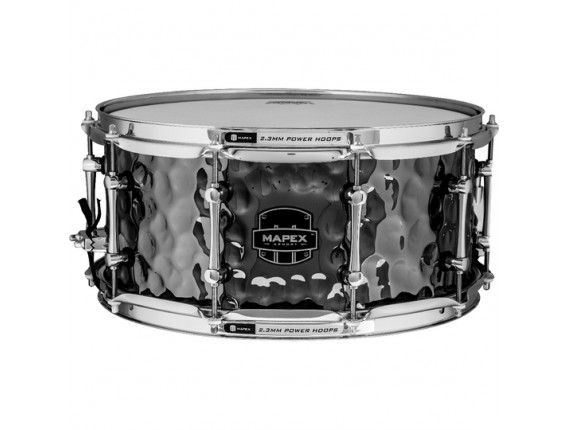 MAPEX AR465HCEB - Armory Snare, Daisycutter Hammered Steel, 14"x6,5"