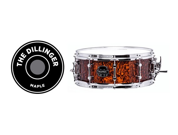 MAPEX AR455KCWT - Armory Snare, Dillinger Maple, 14"x5,5",