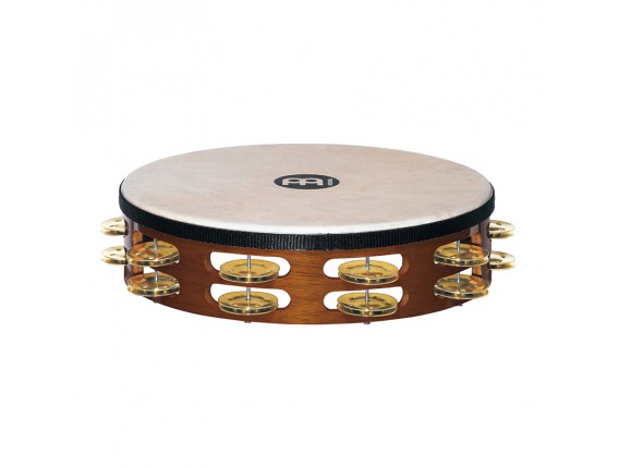 MEINL TAH2B-AB Tambourin à main avec 8 paires de cymbalettes rondes