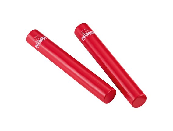 NINO 576R Paire de shakers Rattle Sticks - Rouge