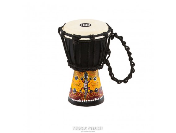 MEINL HDJ7-XXS - African Djembe XXS Black, Gecko Design