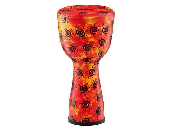 NINO FDJ1-S Djembe 8" en fibres de verre, finition Sunshine