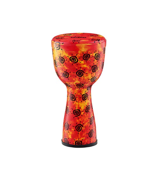 XDrum djembé 10 argenté brossé housse set, Percussions, Top Prix