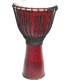 TANGA FIBD12-RD - Djembé fibres 12" rouge sarong, série Energy