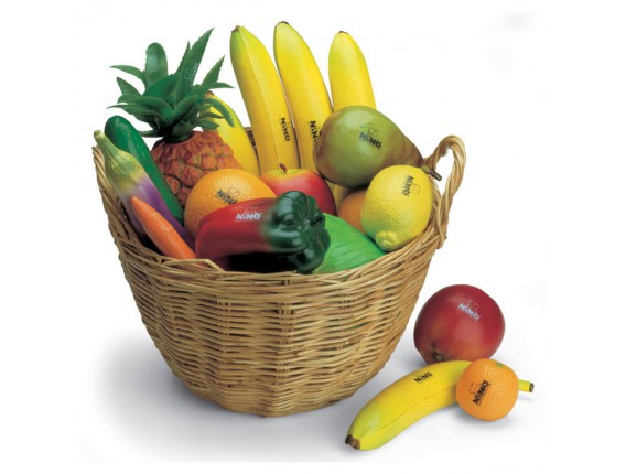 NINO VE36 / 536 Shaker assortiment fruits / légumes, vendu à la pièce