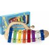 STAGG META-KC8 Mettalophone incurvé 8 notes couleurs