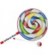 REMO ET-7108-00 Tambour Lollipop 8" avec mailloche (tête en tissu) pour enfants