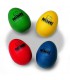 NINO SET540 - Assortiment 4 shakers enfant (Rouge, vert, jaune, bleu)