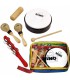 NINO SET1 - Assortiments de 5 petites percussions, avec housse de rangement