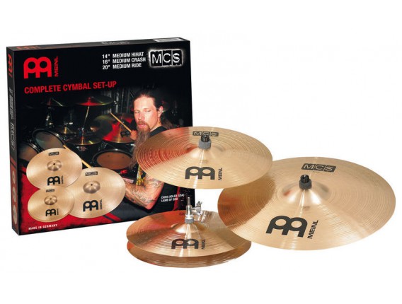 MEINL MCS MCS14MH, MCS16MC, MCS20R CYMBAL SET