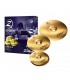 ZILDJIAN Planet Z4 Pack - Pack cymbales composé de HH 14", Crash 16" et Ride 20"