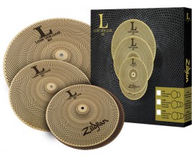 ZILDJIAN Pack de cymbales Low Volume Serie 348 (13" Hats, 14" Crash, 18" Crash/Ride)