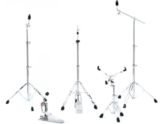 PEARL HWP-830 - Pack Hardware Série 830 (BC-830 Boom Cymbal Stand + C-830 Straight Cymbal Stand + H-830 Hi-Hat Stand + S-830 Sna