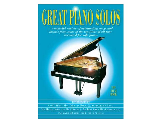 Great Piano Solos - The Film Book - Wise Publications