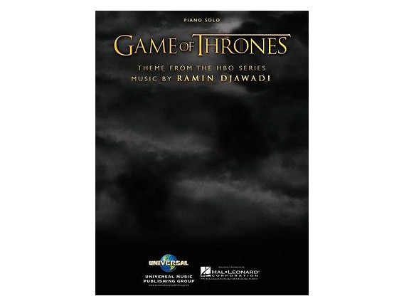 Game of Thrones Theme from the HBO Serie (Piano Solo) - R. Djawadi - Hal Leonard - Universal Music