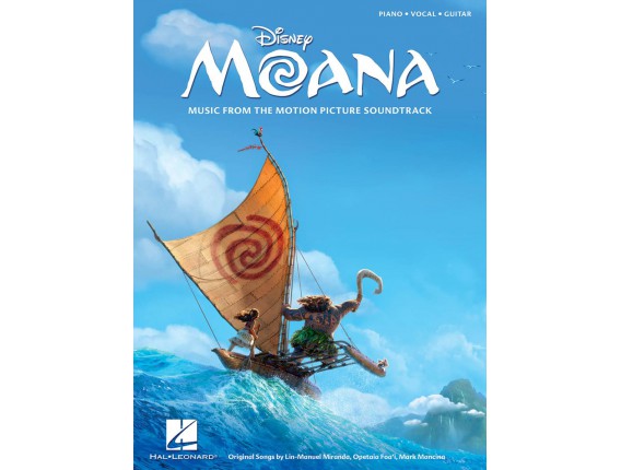 Disney Moana - Music from the Motion Picture Soundtrack (Piano, Vocal, Guitar) - Hal Leonard