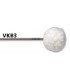 VIC FIRTH VKB3 - Batte de Grosse Caisse Vickikck - Laine Souple