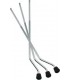 GIBRALTAR SC-TL3A - Floortom legs 12.7mm (3 pces)