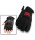 MEINL MDGFL-M Paire de gants noirs sans doigts pour batteur - Taille M