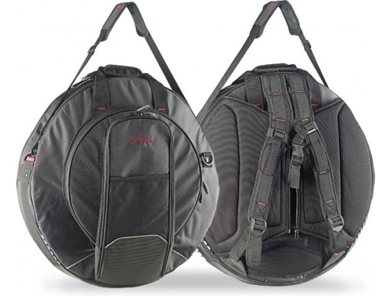 STAGG SCYBB-22 - Housse professionelle 22" pour cymbales, avec 2 sangles style sac-à-dos
