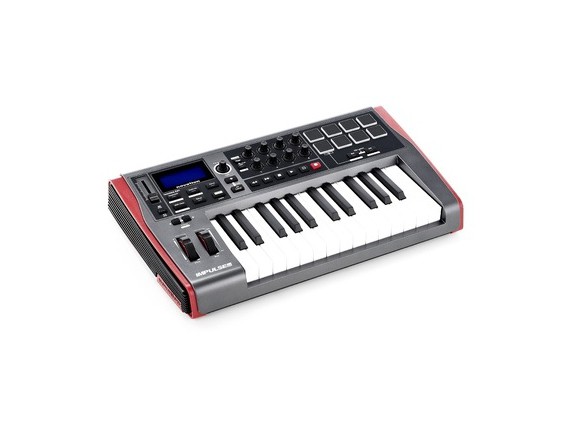 NOVATION Impulse 25 - Clavier maîtres 25 notes avec touches semi lestées
