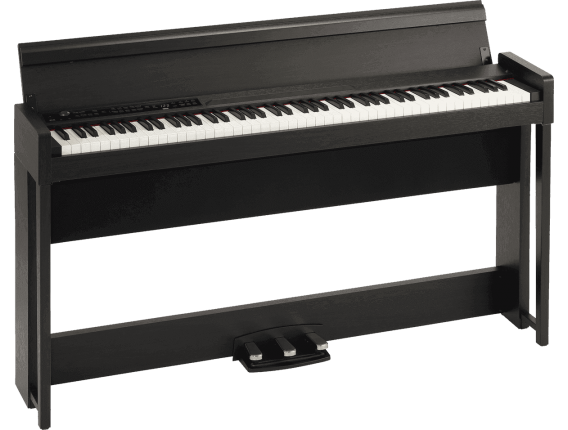 KORG C1 AIR-BR - Piano numérique meuble 88 notes, clavier RH3, Brun foncé