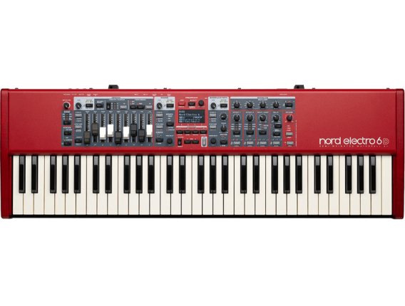 NORD NE6D-61 - Electro 6D, Clavier de scène 61 notes waterfall semi-lestées