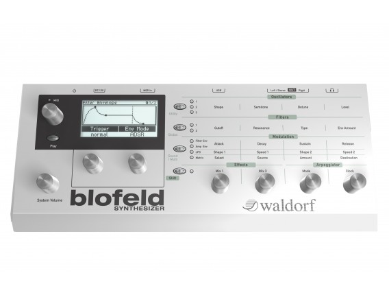 WALDORF Blofeld - Synthétiseur à modélisation analogique, version module