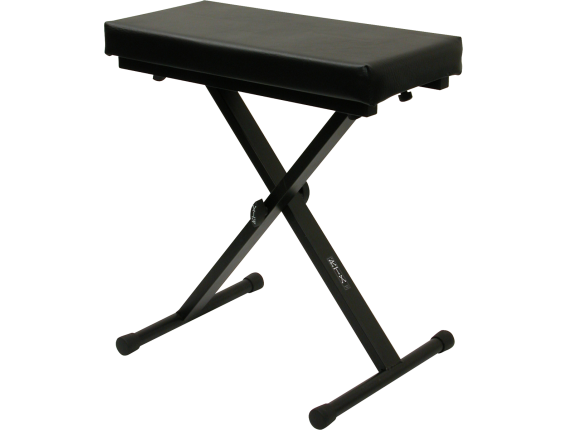 RTX KBX - Banquette piano, Hauteur réglable de 55 à 68 cm, noir