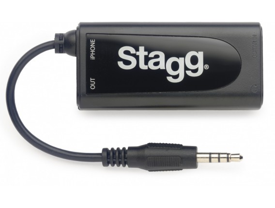 STAGG GB2IP 10 - Adaptateur guitare/ basse pour iPhone/ iPad