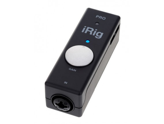 IK MULTIMEDIA iRig Pro - Interface avec préampli micro pour iPhone, iPad, iPod Touch, Mac