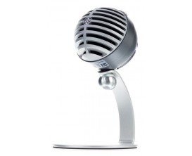 SHURE Motiv MV5-LTG Micro condensateur et carte son intégrée pour iOS et USB. Gris