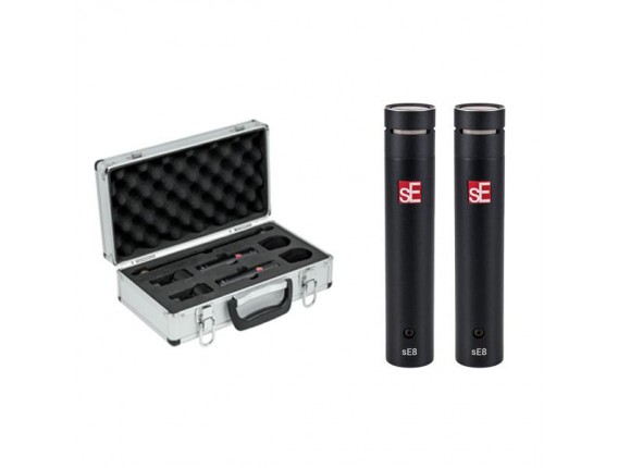 SE ELECTRONICS SE8 Matched Pair - Pair of Matched Small diaphragm Condenser Microphone (2 micros + accessoires en valisette)