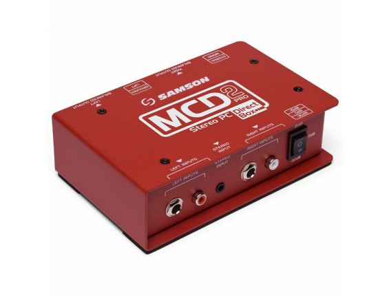 SAMSON MCD2 PRO - SMax Stéréo PC DI (pour casque, PC, Tablettes, lecteur audio etc...)