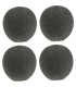 SHURE RK355WS - Kit de 4 windscreen de remplacement micro lavalier