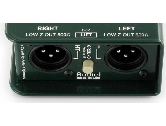 RADIAL PRO D2 - DI Box passive 2 canaux