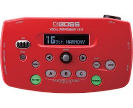 BOSS VE-5-RD Vocal Processor Red